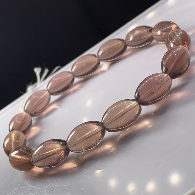 希少カラー✩大人可愛いフローライトブレスレットーRICEー