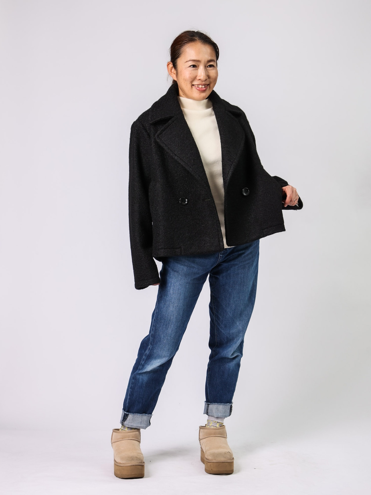 BEATRICE(ビッグカラーショートブルゾン)