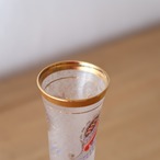 ペイズリーのすりガラス花瓶