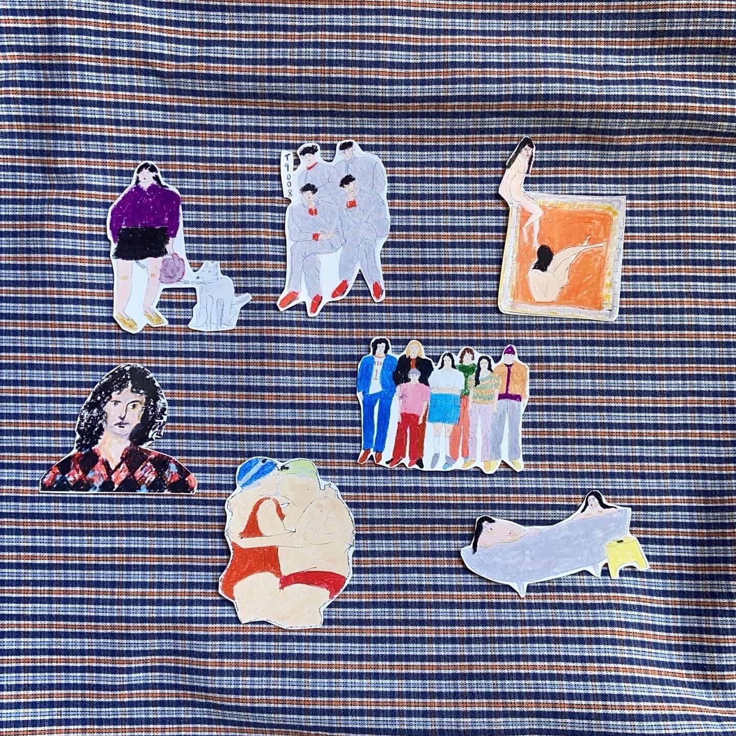 Family sticker 5.4×7.2cm | CONVENIENCE YOUNG