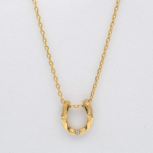 ST graceful horseshoe necklace