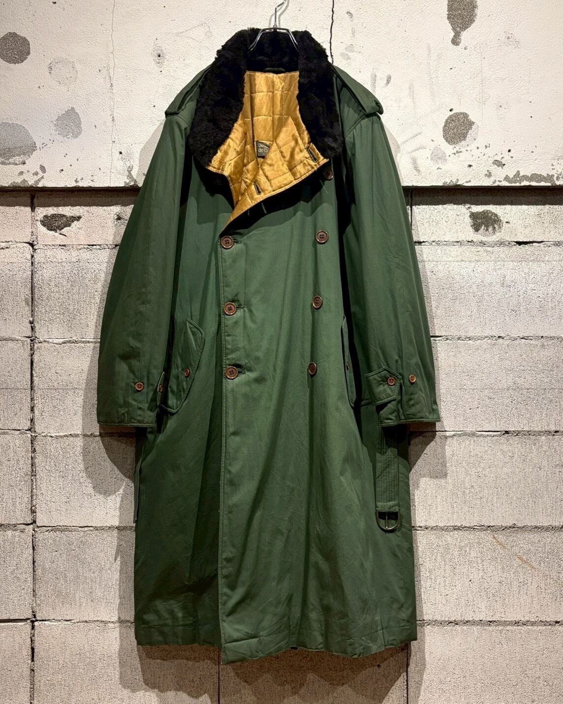 Caka otto】80's “Jean-Charles de Castelbajac” Trench Type Long