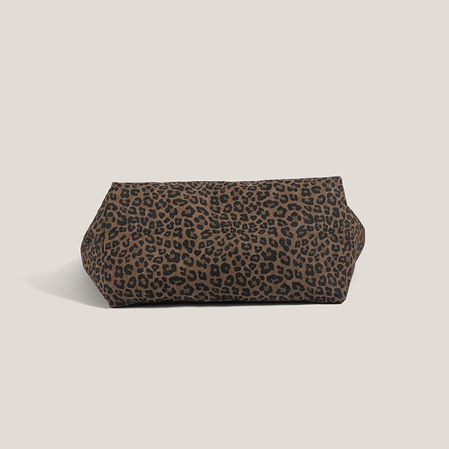 leopard print reversible tote bag　レオパードリバーシブルトートバッグ　J1451