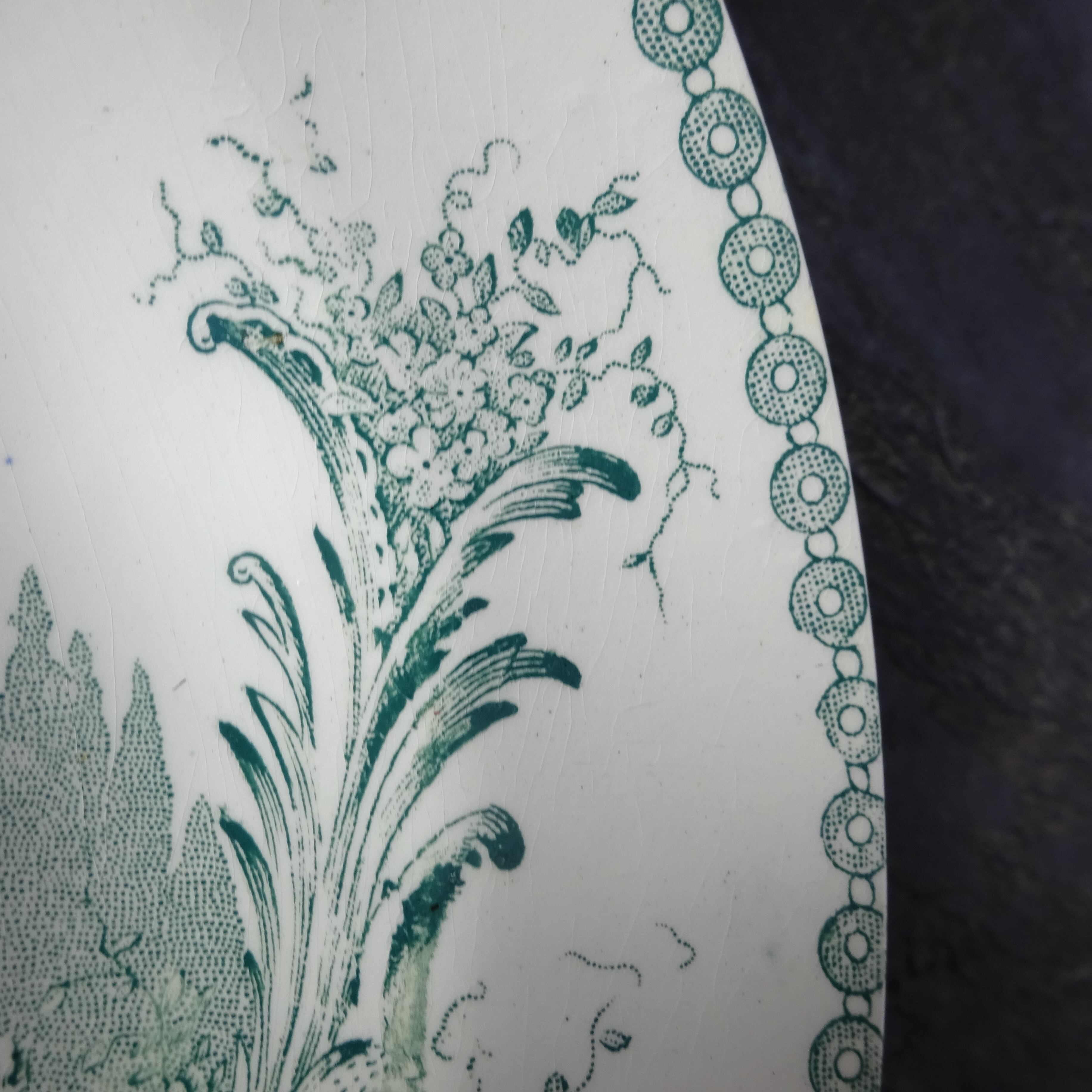 【 Épuisé 】Saint Amand modèle《TRIANON》assiette creuse (A)