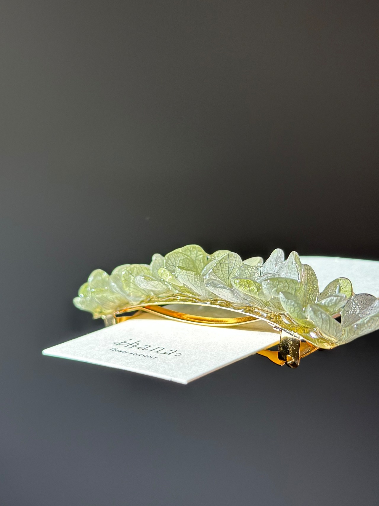 hydrangea barrette