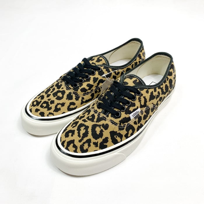 VANS authentic 44 DX アナハイム カーキ レオパード 8.5