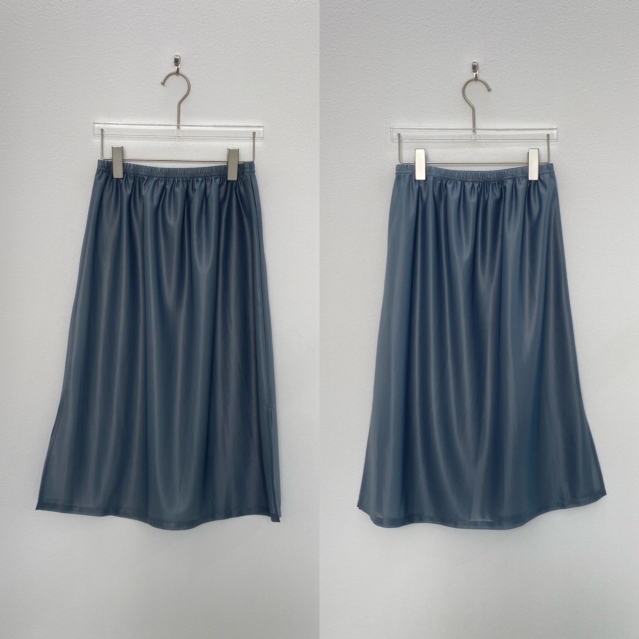 【受注予約：7月中旬入荷予定】pleated 【SK】/gray