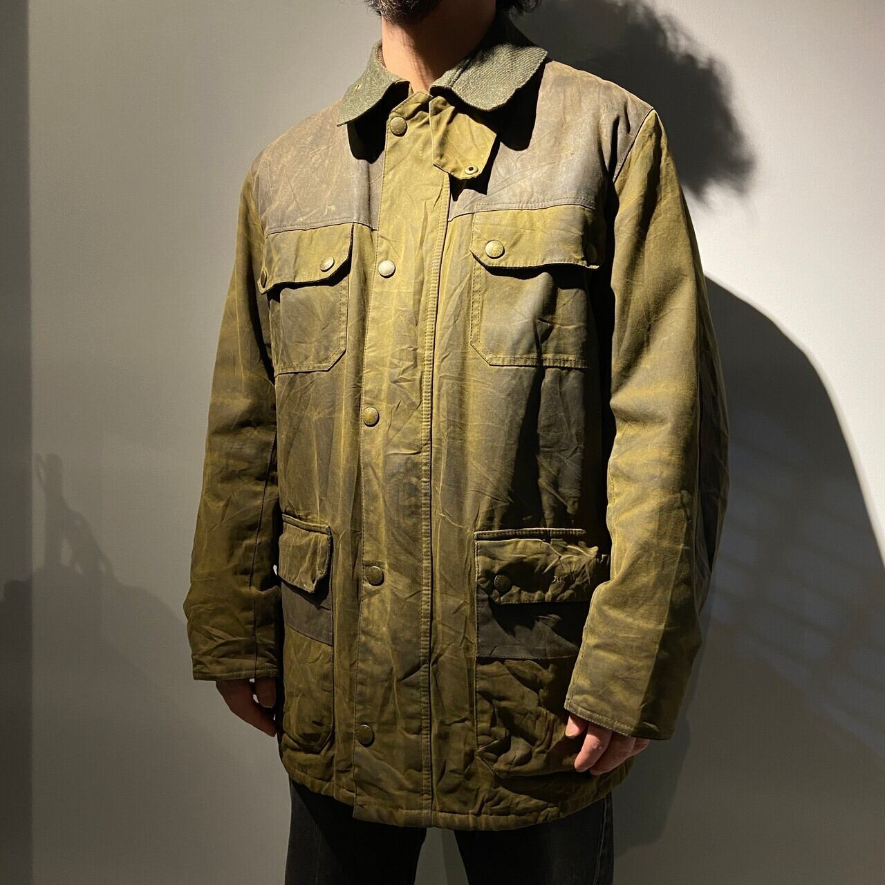 Barbour バブアー WELFORD 4ポケット ワックスコットン オイルド