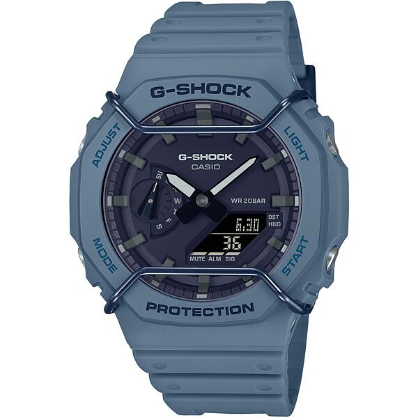 特価☆カシオ G-SHOCK GA-2100PT-2AJF カシオーク ブルー プロテクター