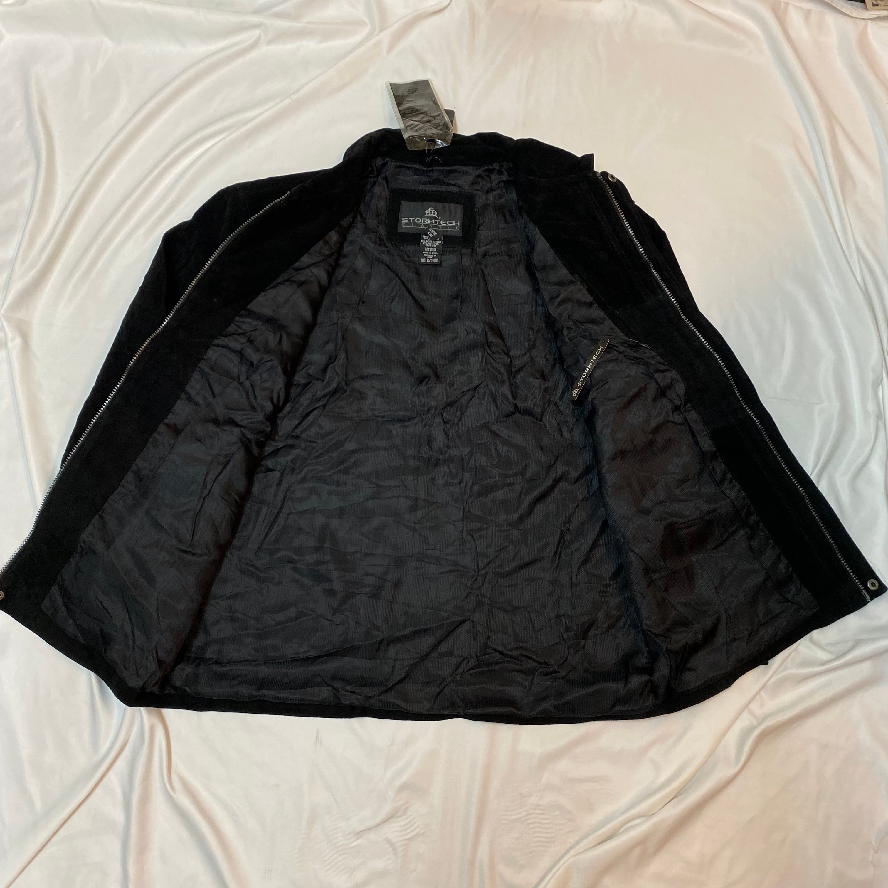 00s- STORMTECH レザージャケット IBM 企業ロゴ ヴィンテージ