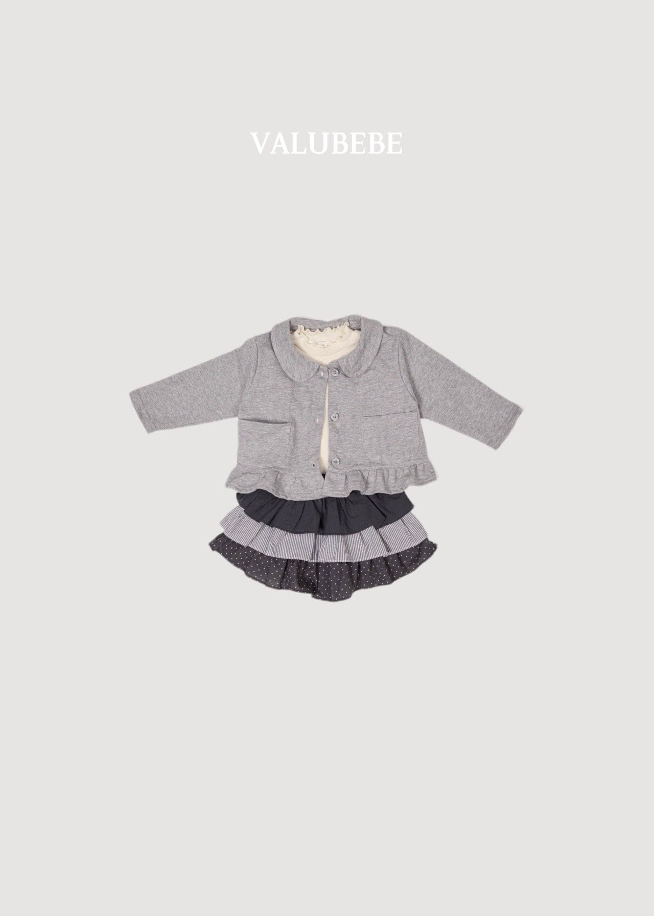 送料無料【予約】/ フリルチュリージャケット /valubebe