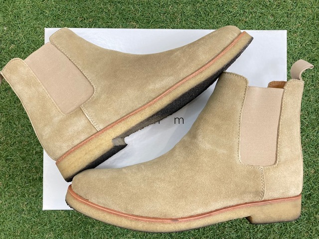 mnml CREPE CHELSEA BOOT TAM 27cm 25KF7035