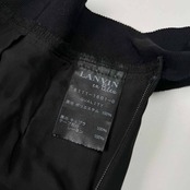 LANVIN en Bleu ランバン オン ブルー タック プリーツ フレア スカート サイズ 36 /ブラック/ライカ