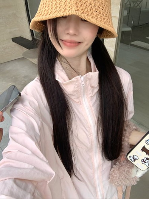 2024 春夏 アウター かわいい 透け感 羽織り 薄手トップス 紫外線対策UV対策冷房対策 ショート丈お出かけトラックハイ ストリート 長袖 セクシー フルカジュアルファッションレディース韓国