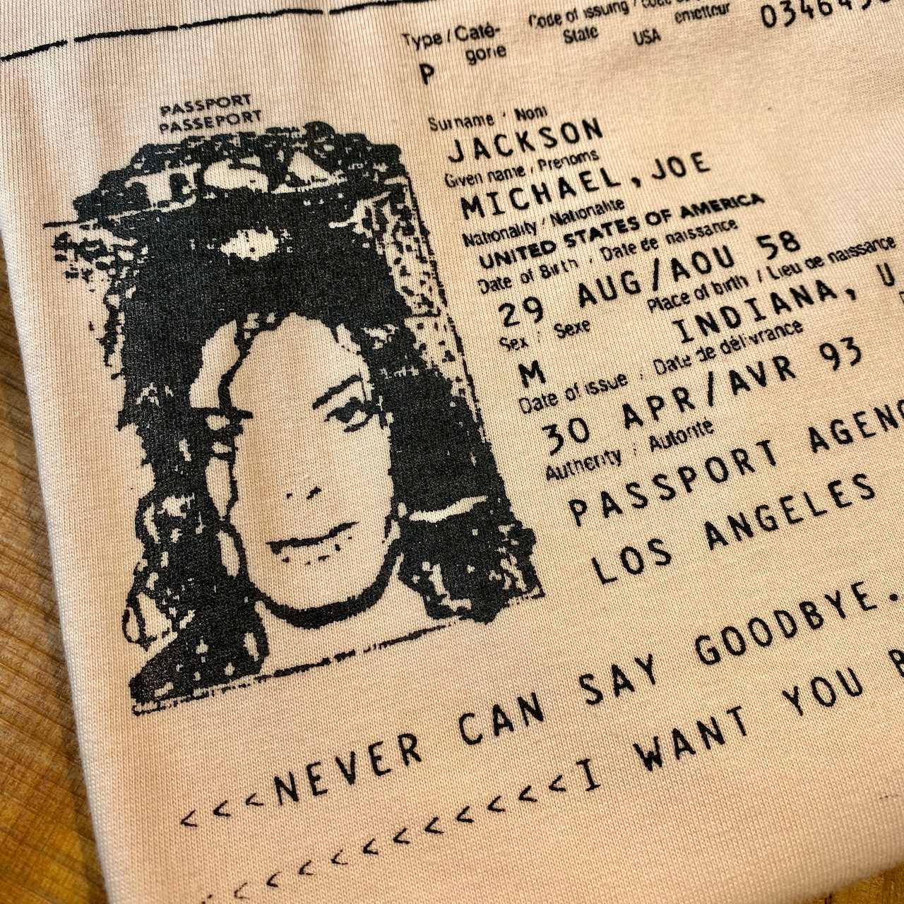 RIVERSIDE BASE 『R.I.P. MJ』 T-SHIRTS PINK