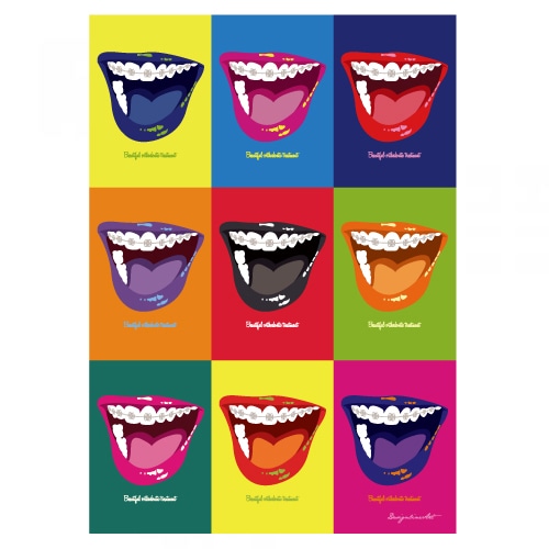 Orthodontic（Color）B2ポスター