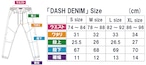 【DENACT】DASH DENIM (ダッシュデニム) /INDIGO(インディゴ)