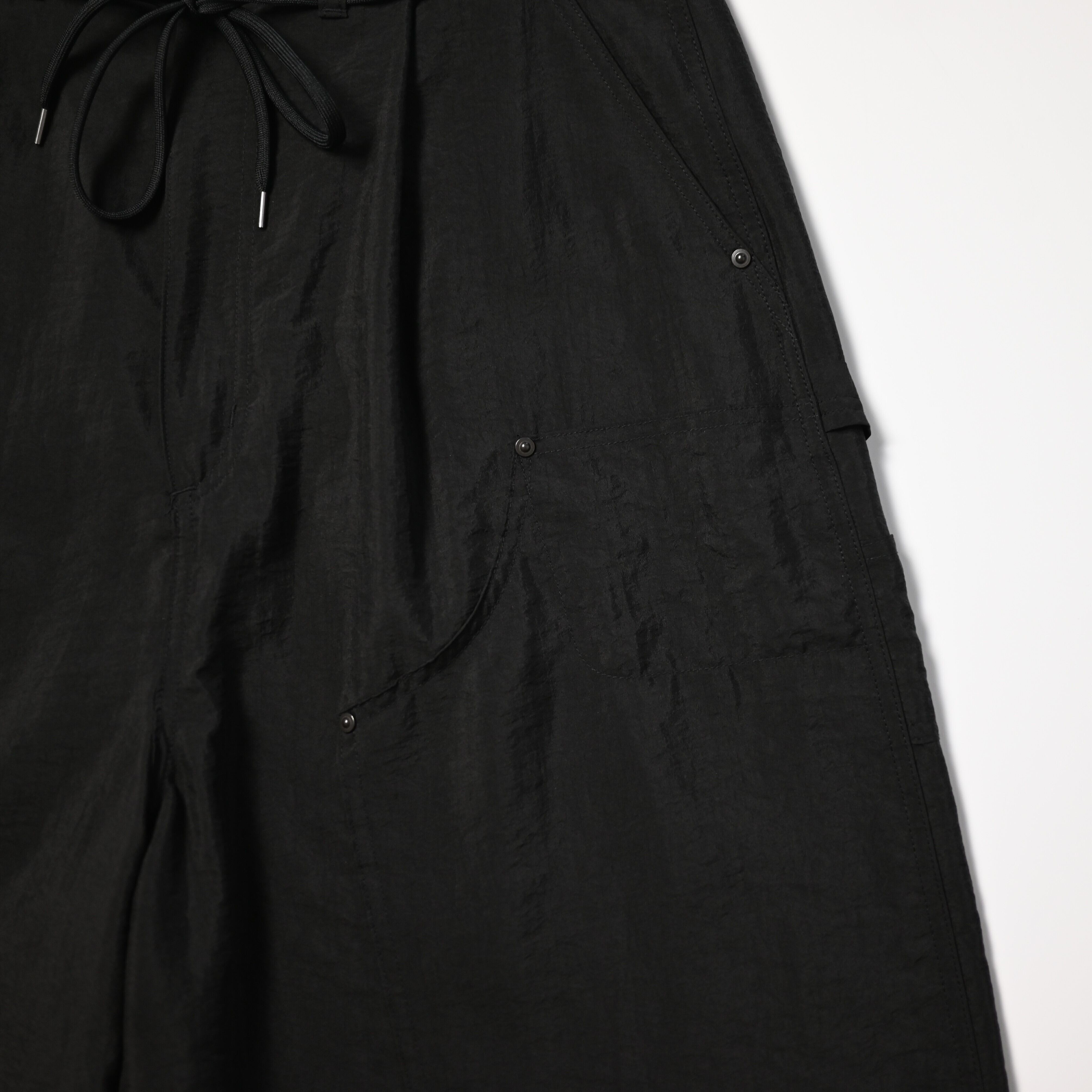 product twelve / Silk Nylon Short Work Pants | GANKO