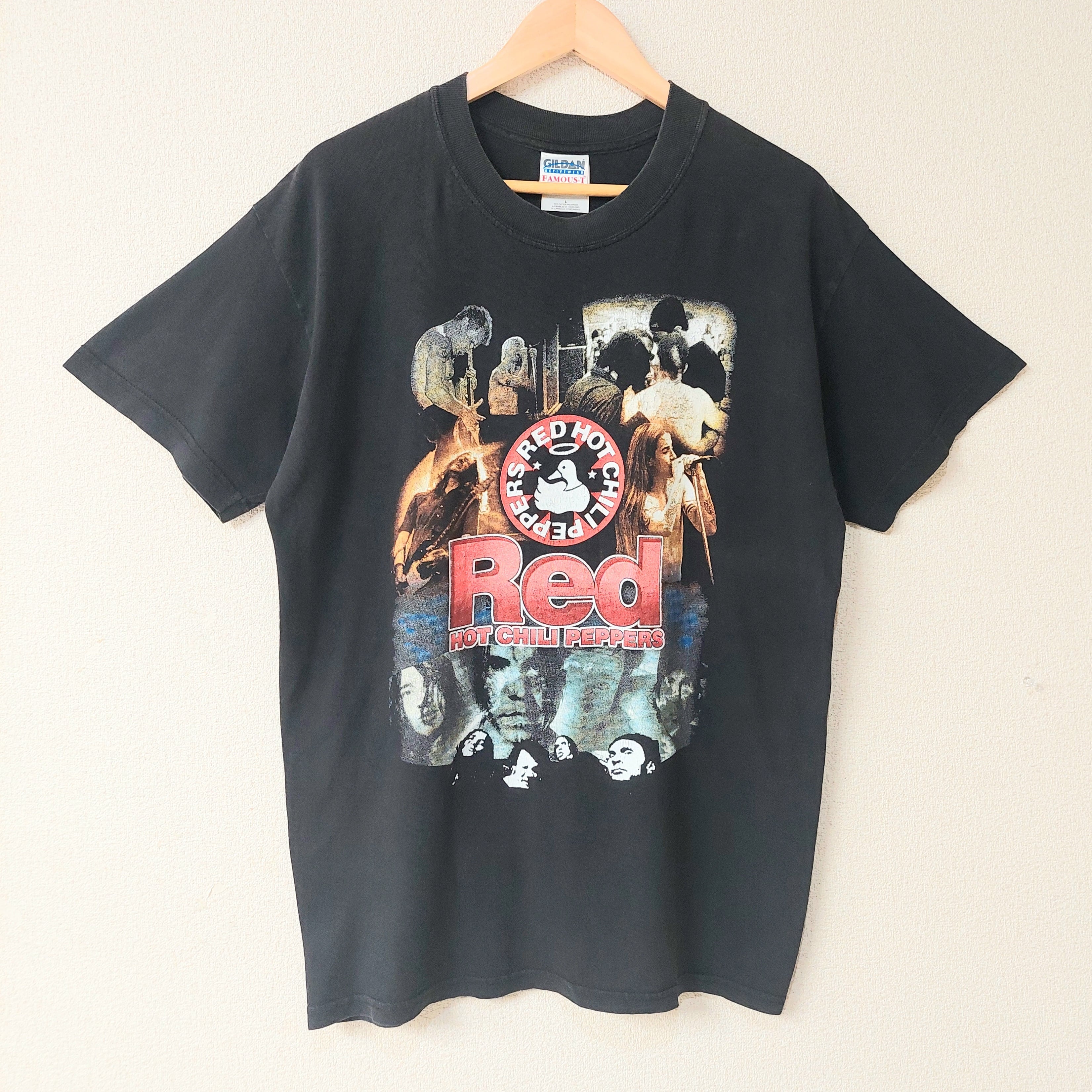 90's～00's RED HOT CHILI PEPPERS × FOO FIGHTERS Tシャツ Lサイズ
