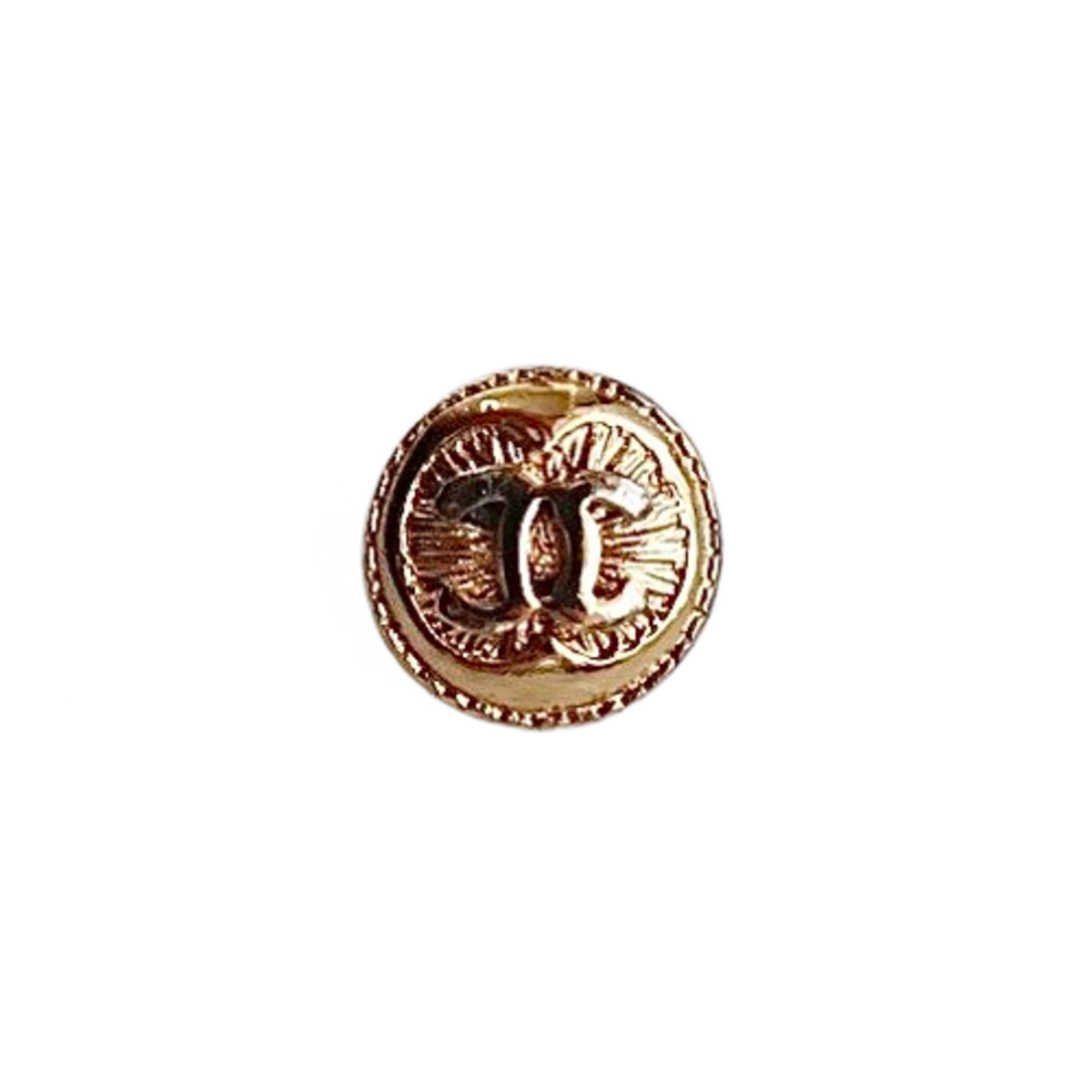 VINTAGE CHANEL BUTTON】アンティークココマーク ゴールドプチボタン