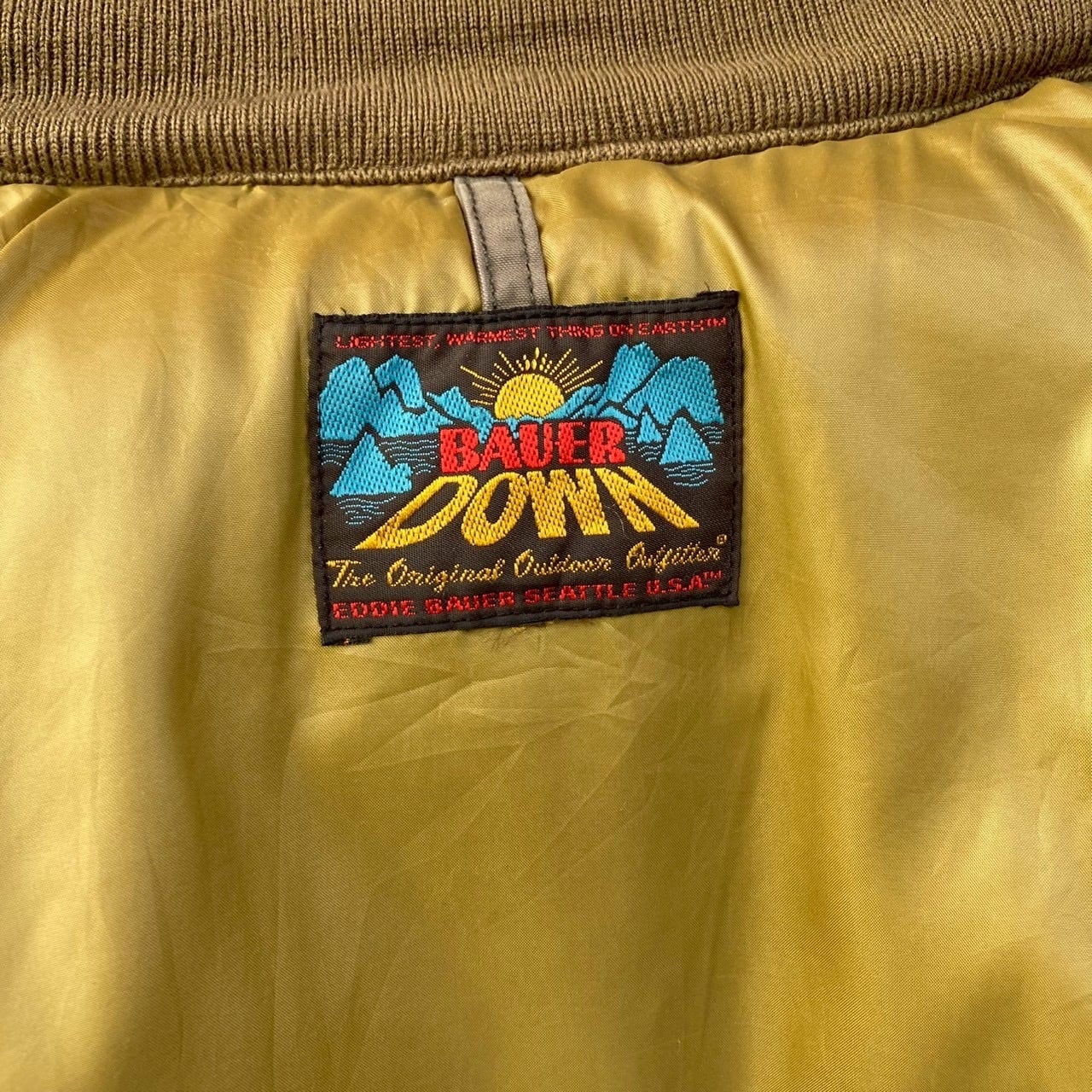 Eddie Bauer エディバウアー スカイライナー ダウンジャケット MA-1