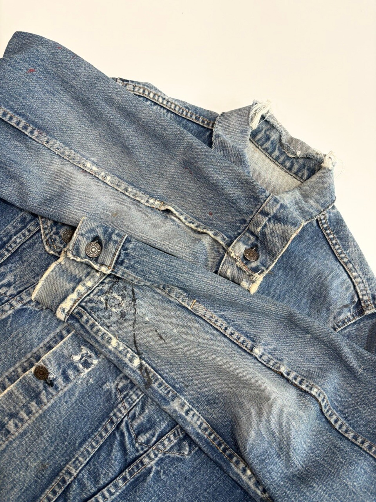 60s Levi’s 70505 "BIG E" DENIM JACKET MADE IN USA Size 40程