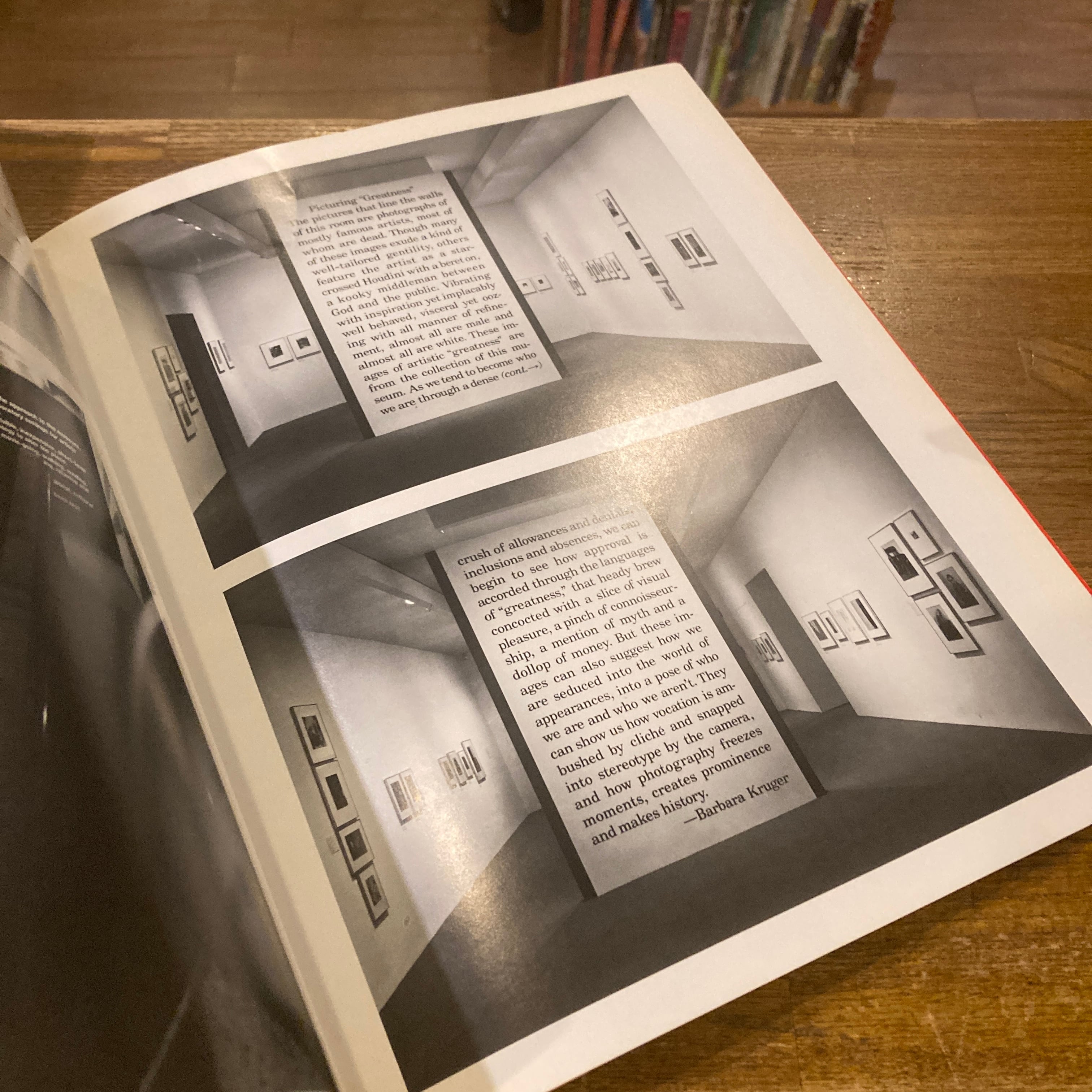 Love for sale: The Words and Pictures of Barbara Kruger / text