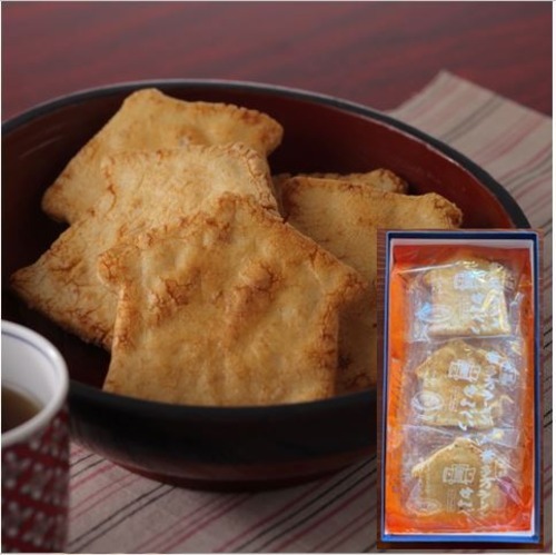 【喜多方ラーメンせんべい　10枚入り箱】 画像