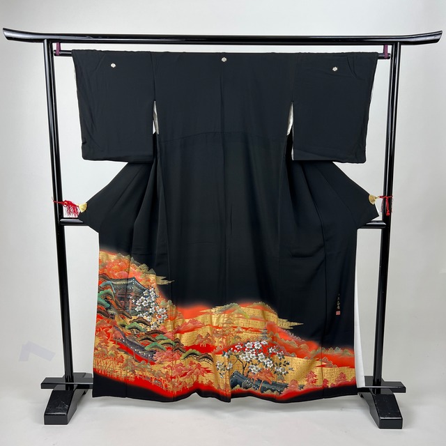 黒留袖 留袖 中古品  73A008 HAA1402000