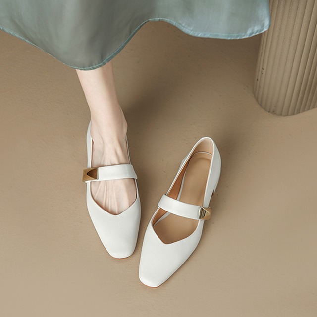 Sheepskin Square Flats