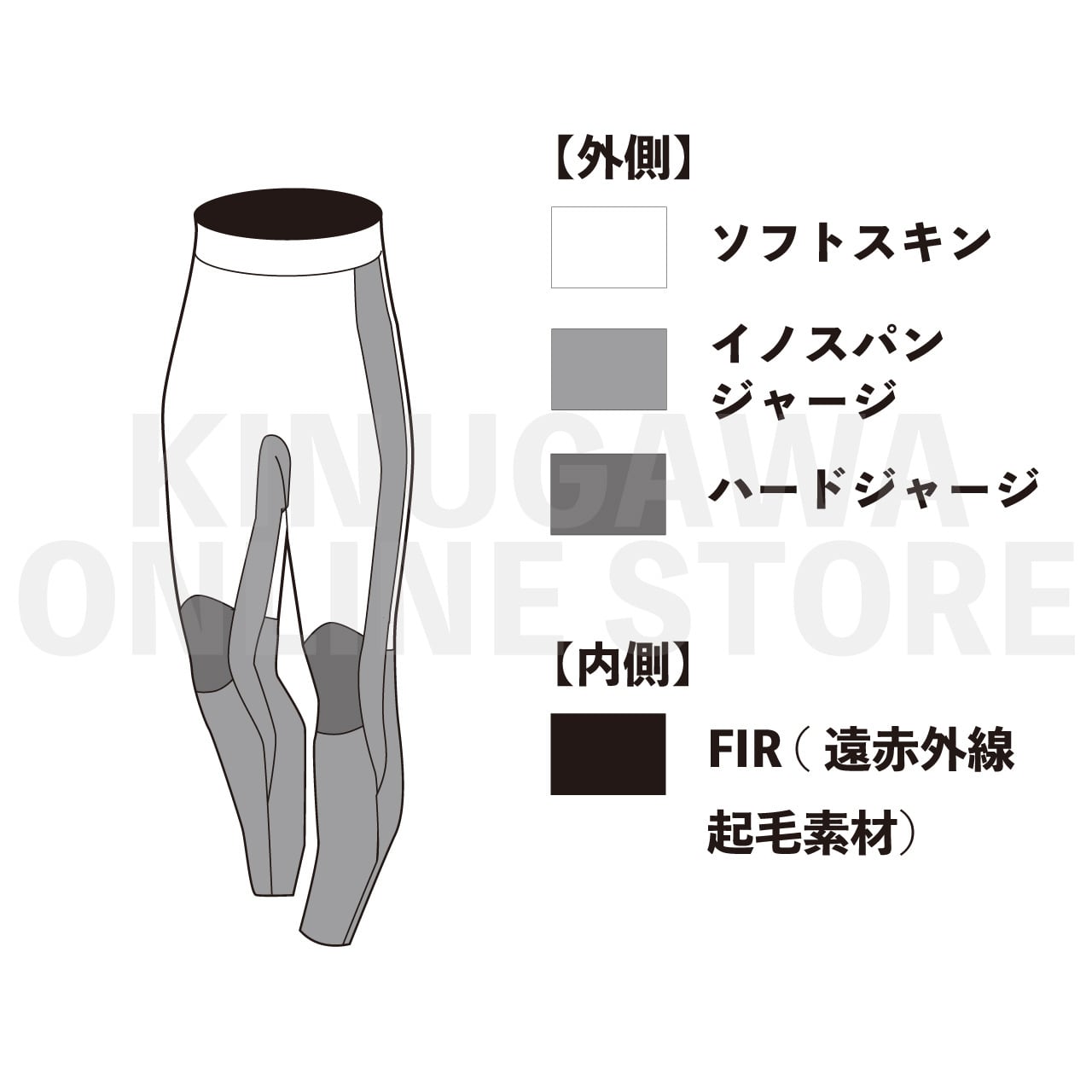 B.E. 3mmスキンロングパンツウィメンズ GULL ガル ウエットスーツ