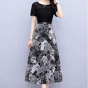 レディース ワンピース ドレス デート レース フレアワンピース ワンピドレス ミモレ ミモレ丈 袖あり 半袖 スクエアネック 襟なし セミフレア 切り替えデザイン ドッキング ウエストマーク かわいい 大人可愛い きれいめ シンプル カジュアル 上品 おしゃれ お洒落 レトロ 大人女子 こなれ感 ラフ ラブリー キュート ガーリー 個性的 クール モード系 エレガント モダン 主役級 存在感 抜け感 レディース デート お出かけ 女子会 休日 着回し ファッション モテ 定番 インスタ映え 色展開