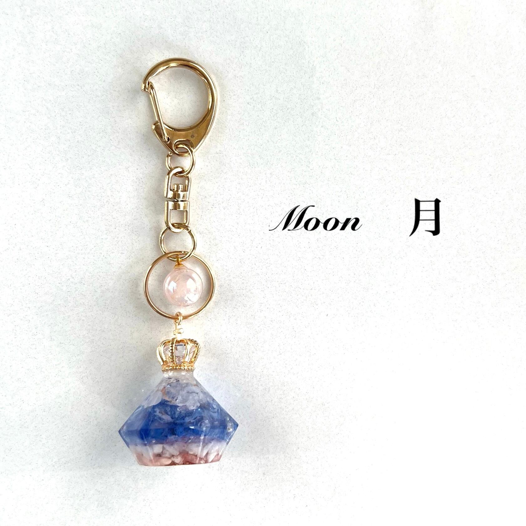 水星-Mercury- 』盛り塩オルゴナイトキーホルダー｜Salt Mound