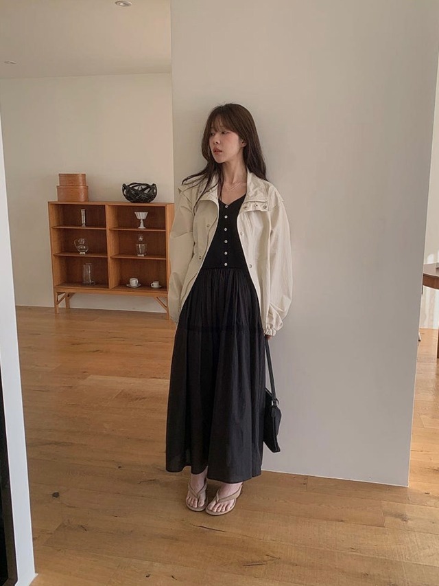 (予約) miel / Newing skirt 2color