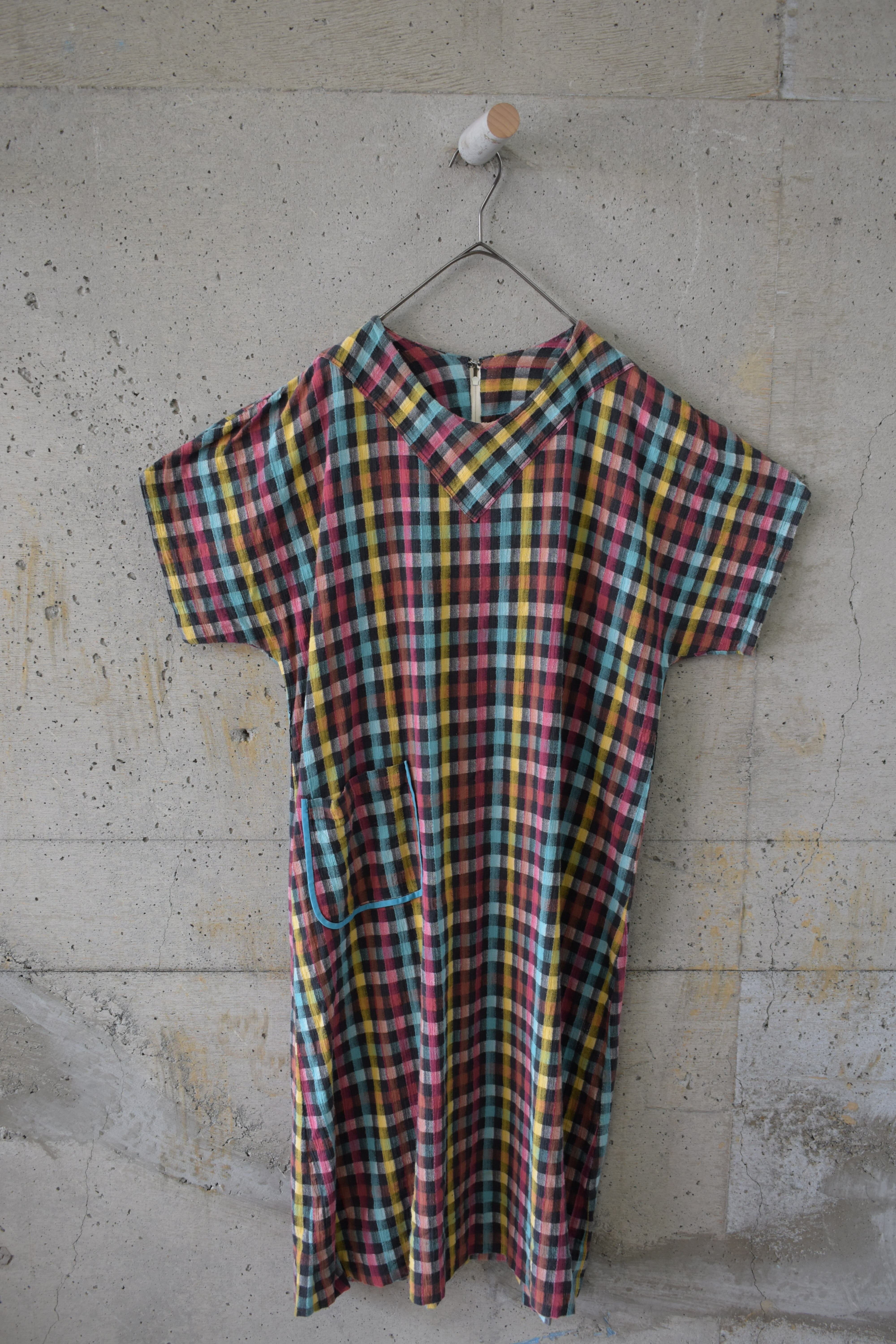 Checked dress