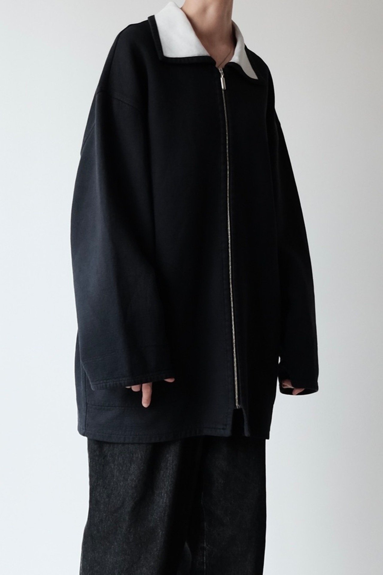 Marimekko Jukka Rintala B&W zip-up jacket