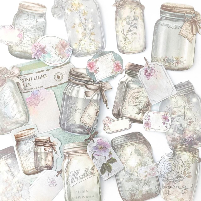 【再入荷】ボトルフレークシール 1 <S1069>