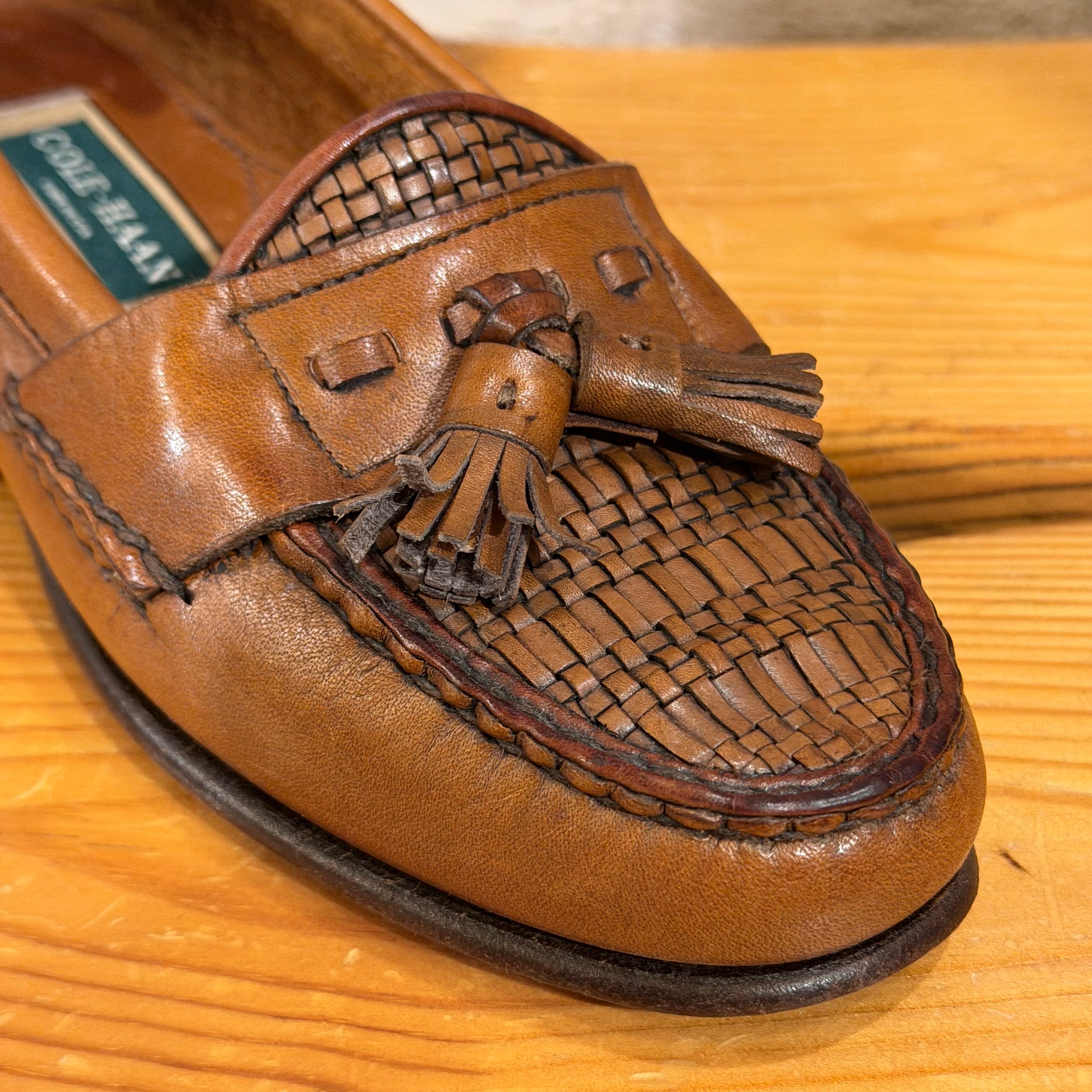 COLE HAAN コールハーン タッセルローファー サイズ7 1/2 25.5㎝ こ 