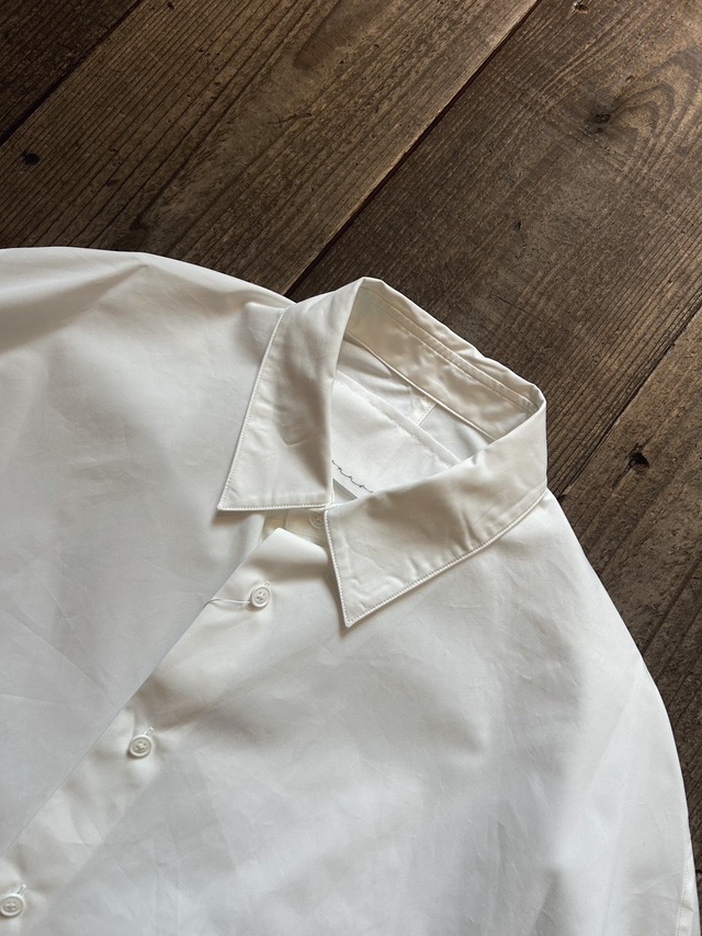 nonnotte draping shirt type A white | TALE COCOON