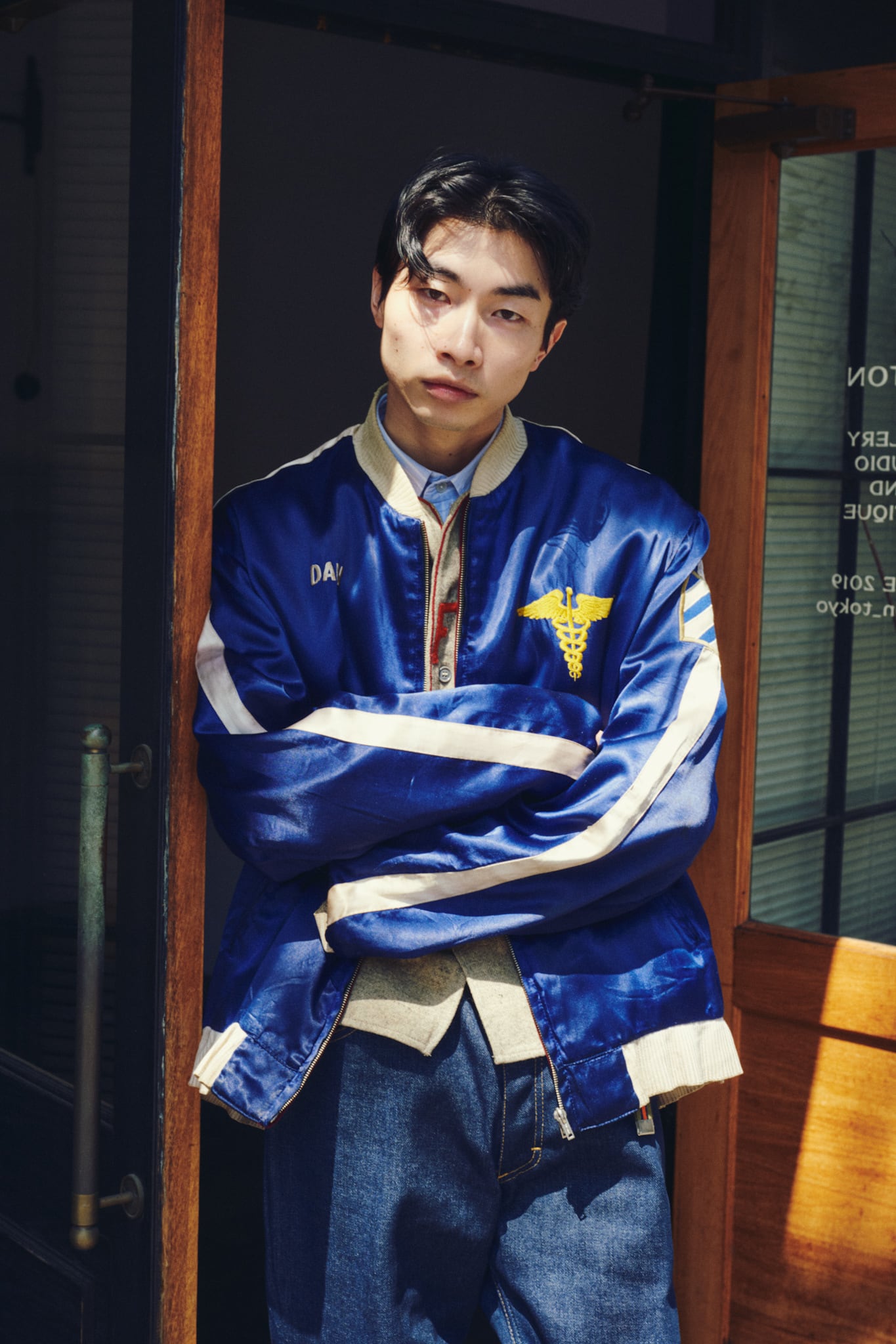 極美品】50s special souvenir jacket vintage U.S. military tank