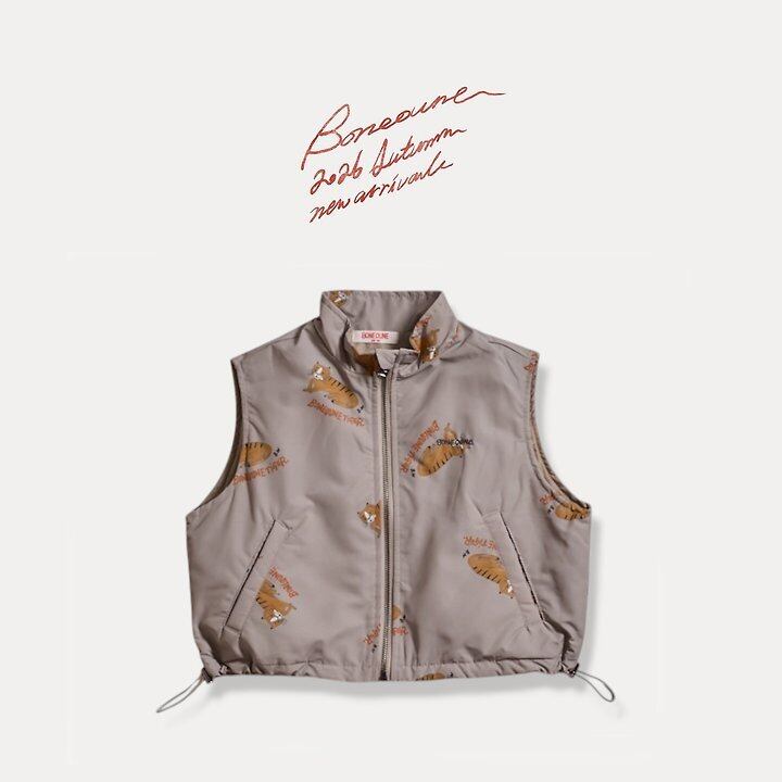 tiger vest【BONEOUNE】※10月上旬〜中旬発送予定