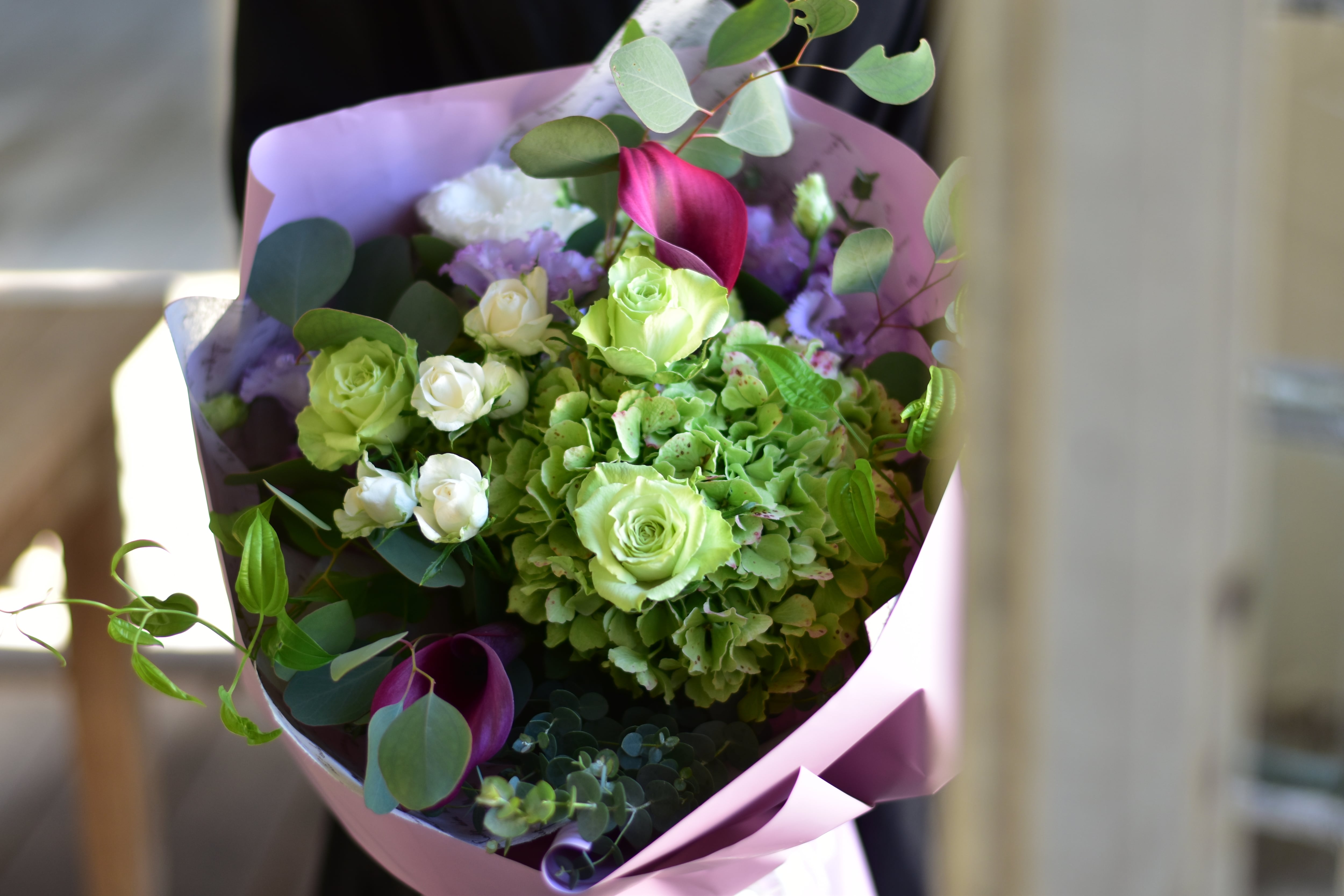 ドライフラワーシャ－ビ－なお花たちのフライングリース❁⃘*.゜ フライングリース [ドライフラワー] | Inter Flower Designs