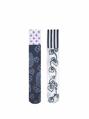 【Vestige】Printed Knee Socks