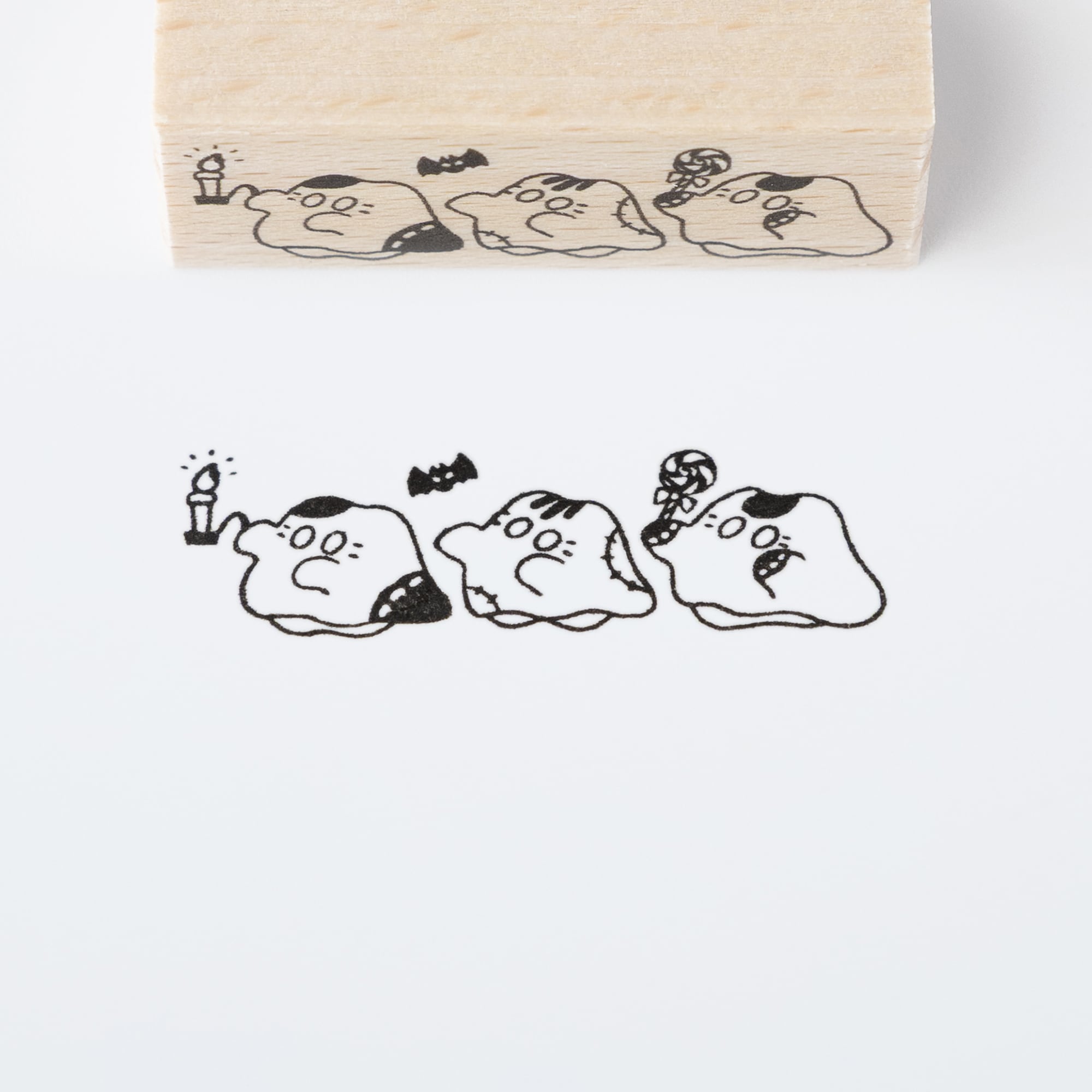 ちびねこオバケ | はんこ