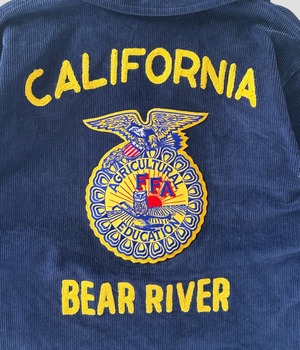 -FFA- Vintage 00s CALIFORNIA BEAR RIVER FFA Jacket
