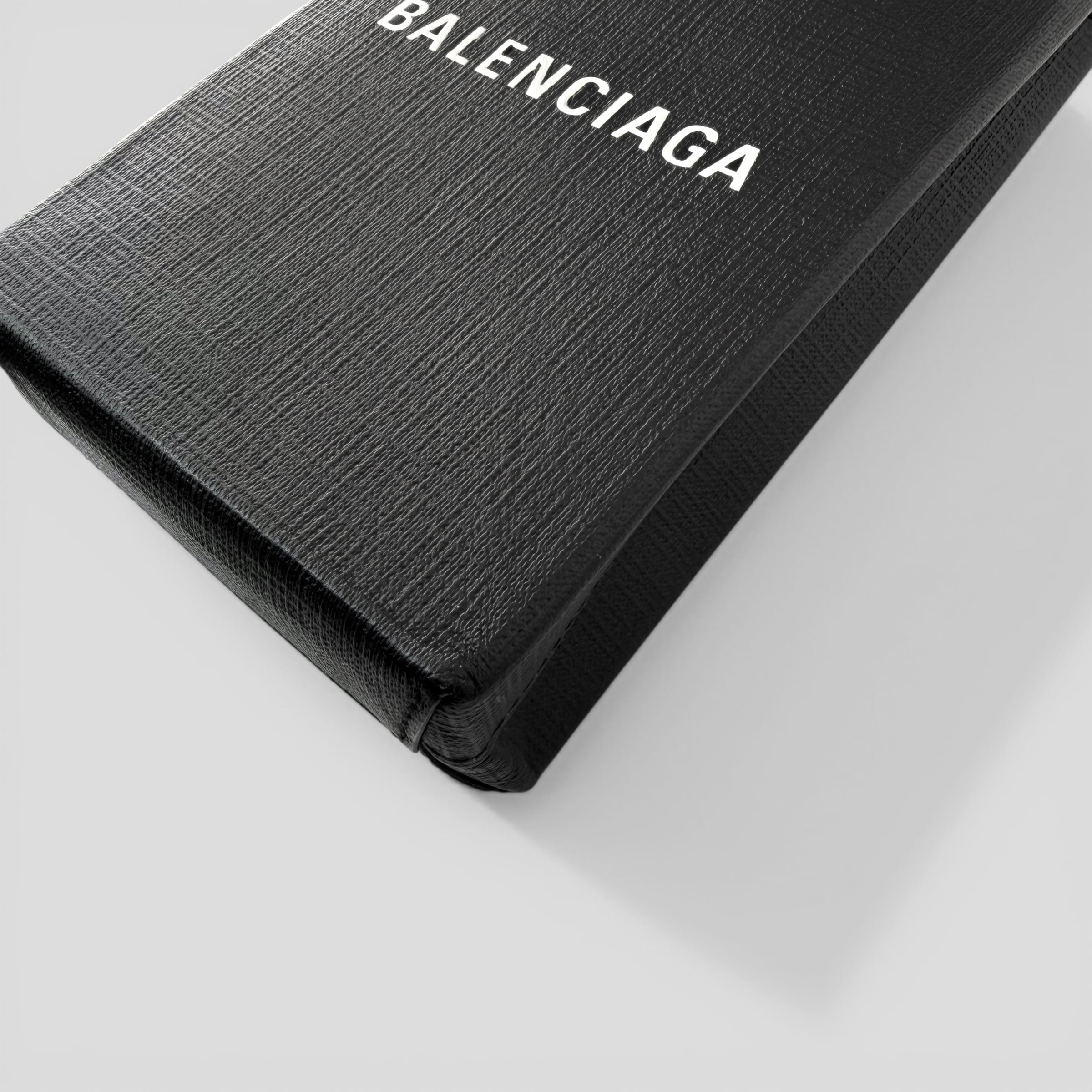 BALENCIAGA Shopping Phone Holder Black | BRAND RESORT Online
