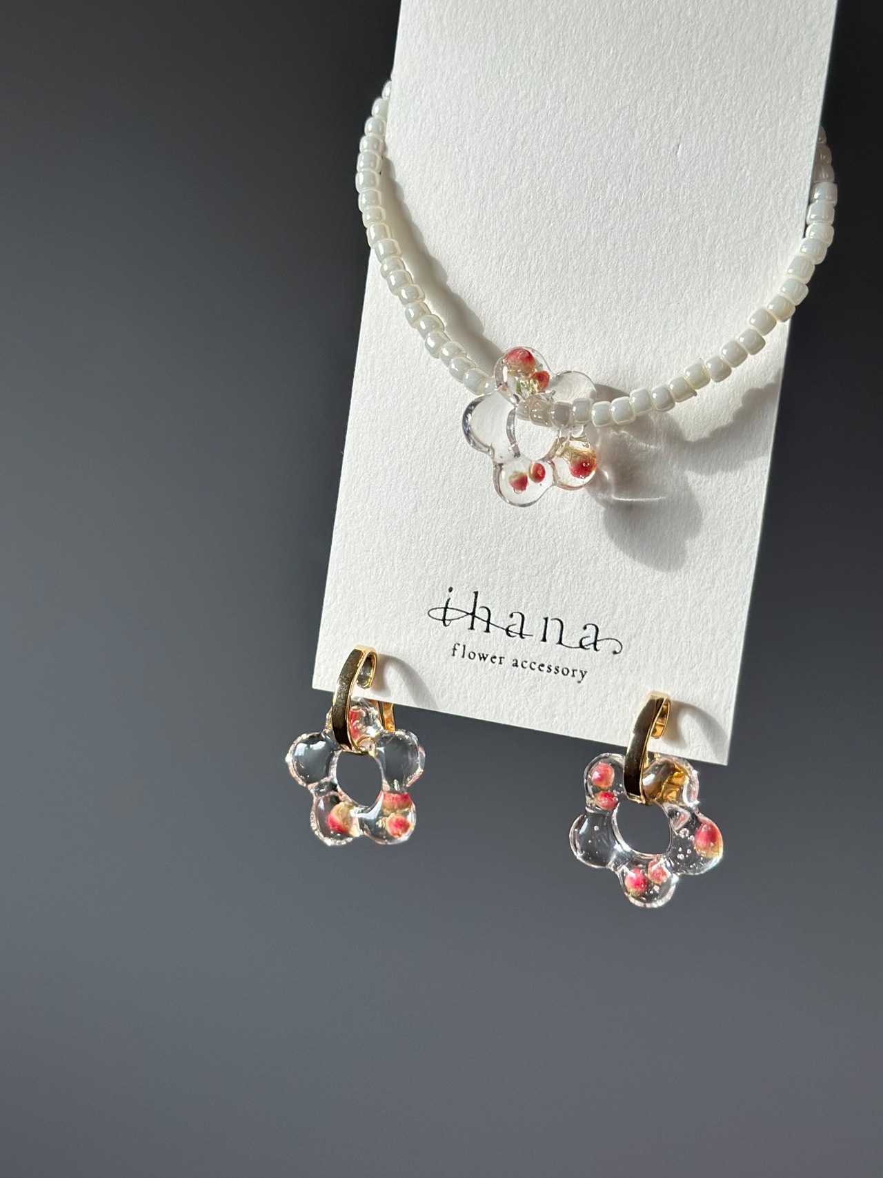 flower motif accessory 【rice flower】