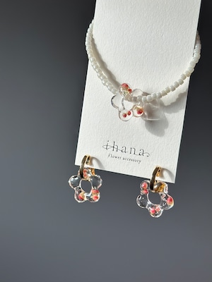 flower motif accessory 【rice flower】