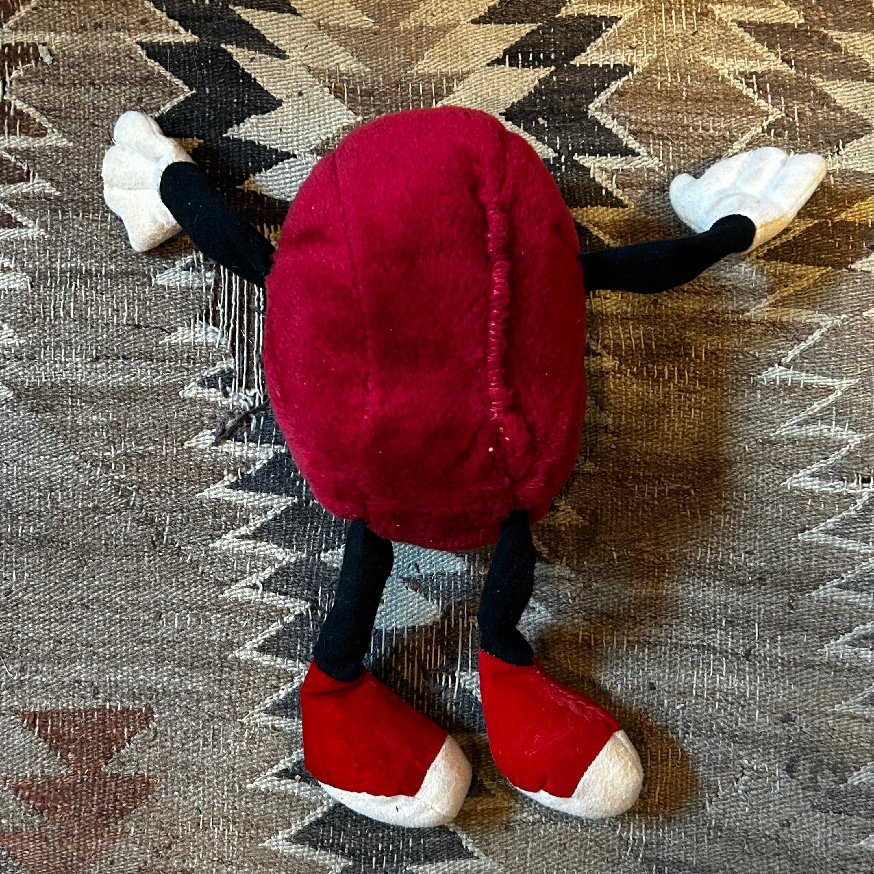 カリフォルニアレーズン 人形 大 80s Plush raisin ぬいぐるみ D-404