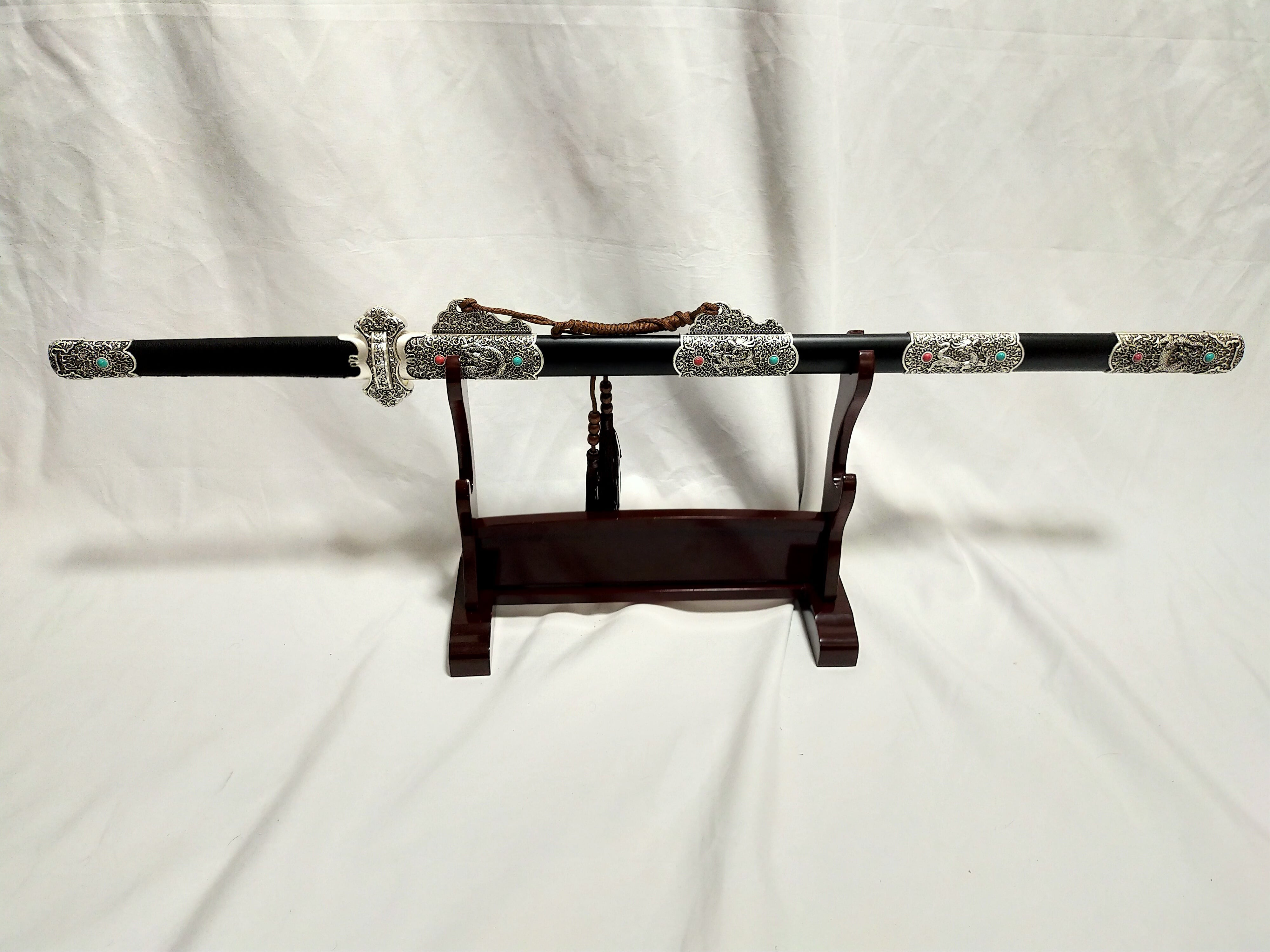 模造刀 模擬刀 日本刀 居合刀 刀装具 太刀 軍刀 武具 素情(唐剣)（鬼徹  